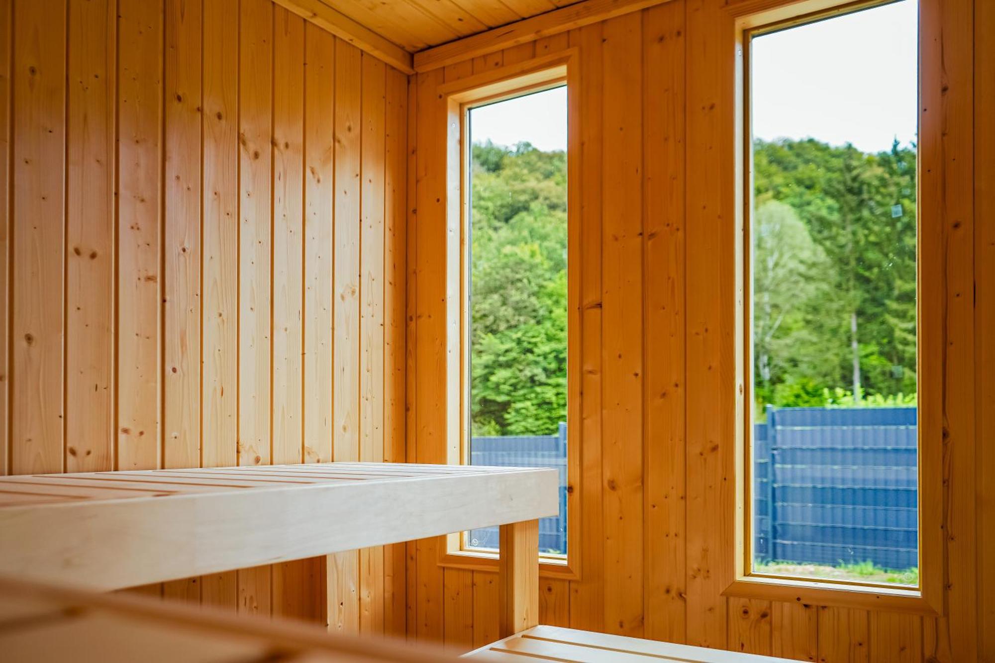 7Seas Boutique Ferienhaus Bostalsee - 2 Apartments Oder Ganzes Haus, Mit Sauna Nohfelden Exteriör bild